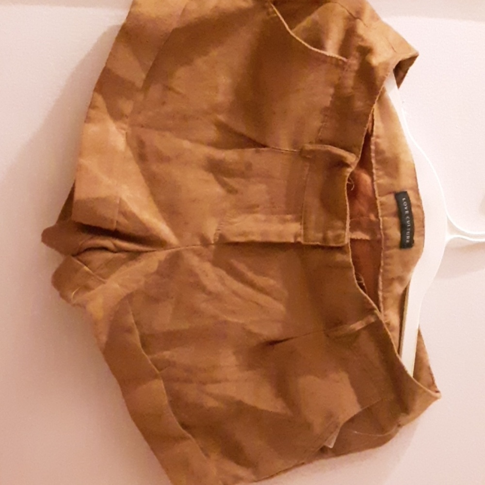 Camel color shorts